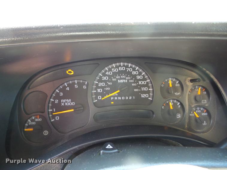 image for item BZ9543 2006 Chevrolet Silverado 2500HD Ext. Cab pickup truck