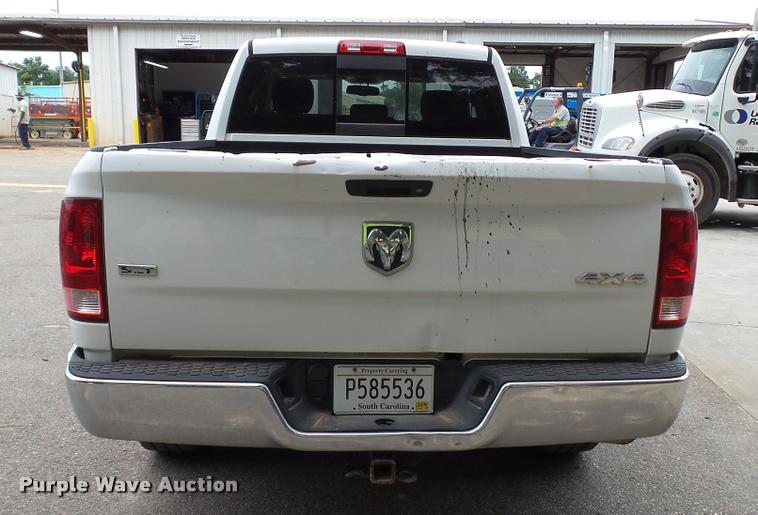 image for item DA1219 2011 Dodge Ram 1500 Quad Cab pickup truck