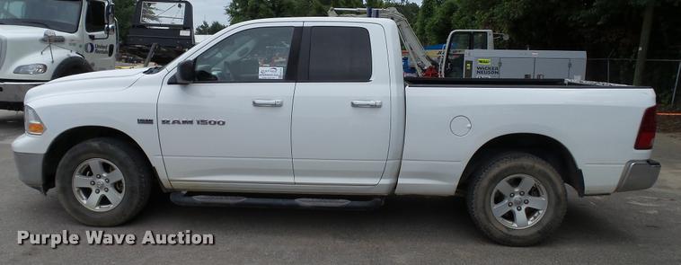 image for item DA1219 2011 Dodge Ram 1500 Quad Cab pickup truck