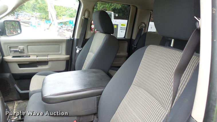 image for item DA1219 2011 Dodge Ram 1500 Quad Cab pickup truck