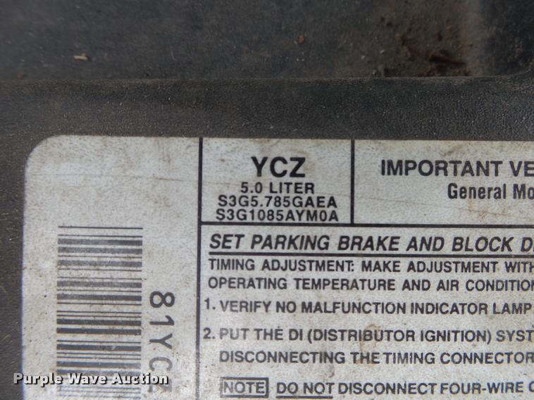 image for item DA2737 1995 GMC Sierra 1500 pickup truck