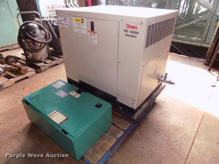 image for item DA3094 Onan RS12000 generator