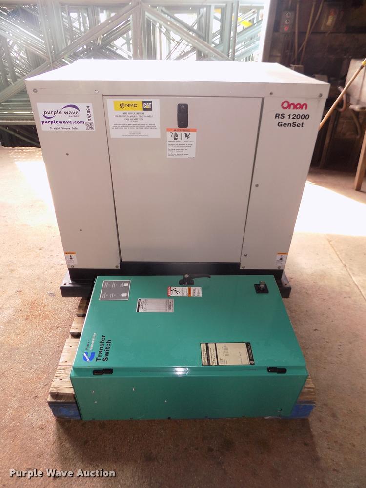 image for item DA3094 Onan RS12000 generator