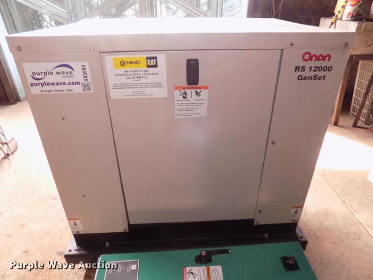image for item DA3094 Onan RS12000 generator