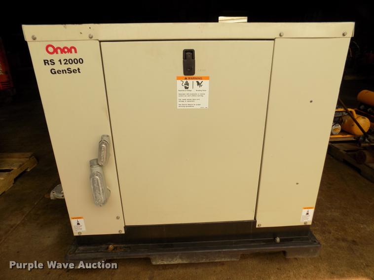 image for item DA3094 Onan RS12000 generator