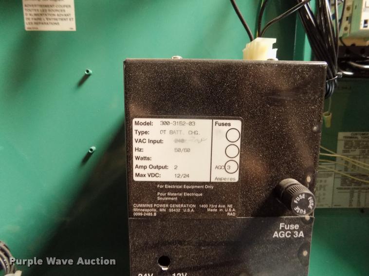 image for item DA3094 Onan RS12000 generator