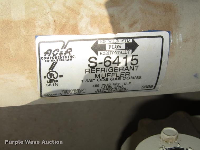 image for item DA3123 1999 McQuay water cooled reciprocating chiller/templifier heat pump