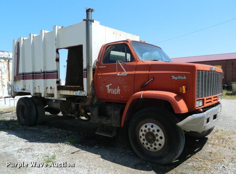image for item DB1129 1981 GMC TopKick box truck