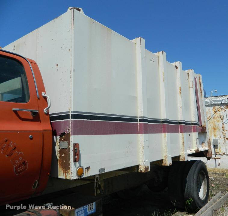 image for item DB1129 1981 GMC TopKick box truck