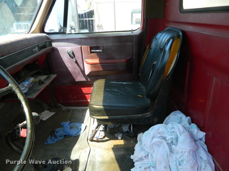 image for item DB1129 1981 GMC TopKick box truck