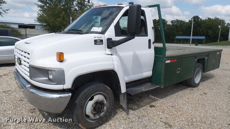 image for item DB3440 2009 Chevrolet C4500 flatbed truck