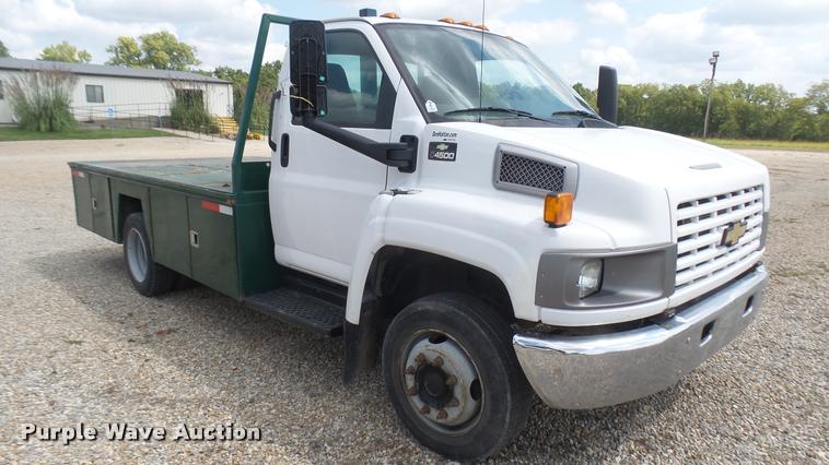 image for item DB3440 2009 Chevrolet C4500 flatbed truck