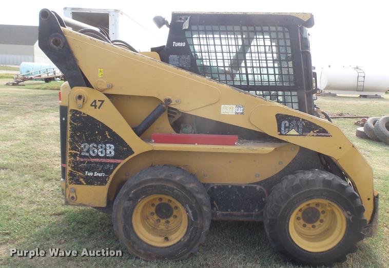image for item DB3442 2007 Caterpillar 268B skid steer