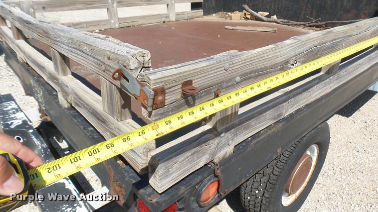 image for item DB3446 1980 Ford F150 flatbed pickup truck