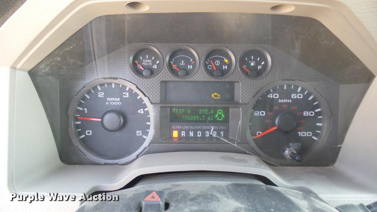 image for item DB3455 2010 Ford F250 Super Duty SuperCab pickup truck