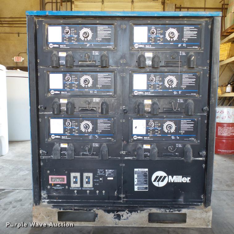 image for item DB4133 Miller Mark VI six-pack CC/CV-DC welder