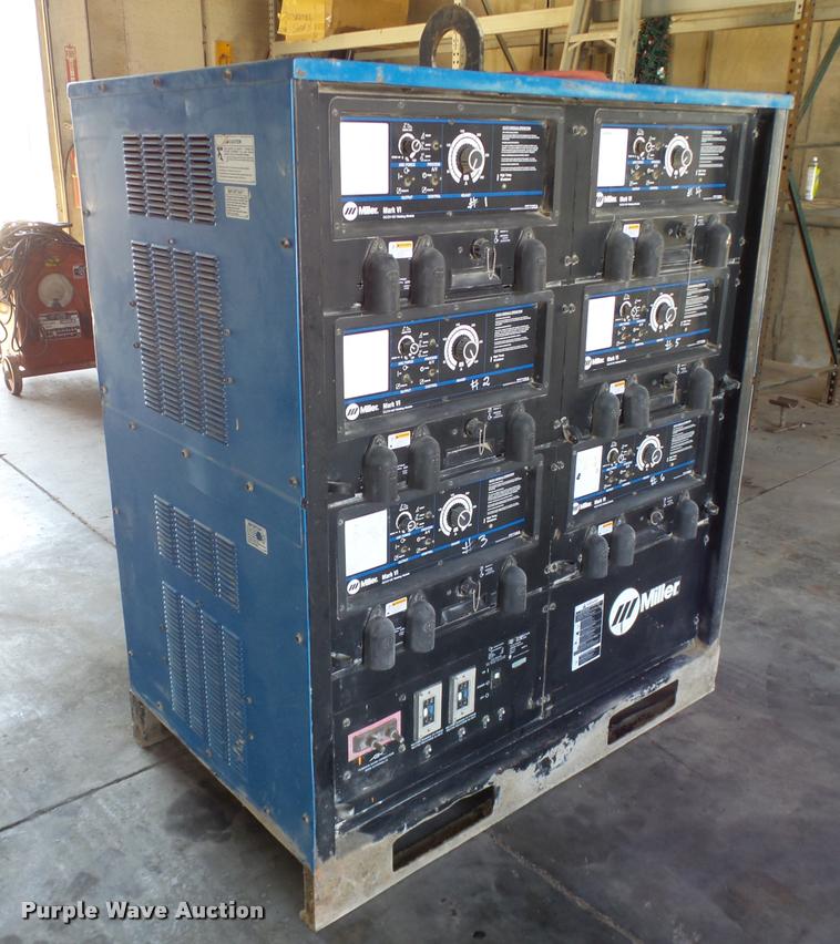 image for item DB4133 Miller Mark VI six-pack CC/CV-DC welder