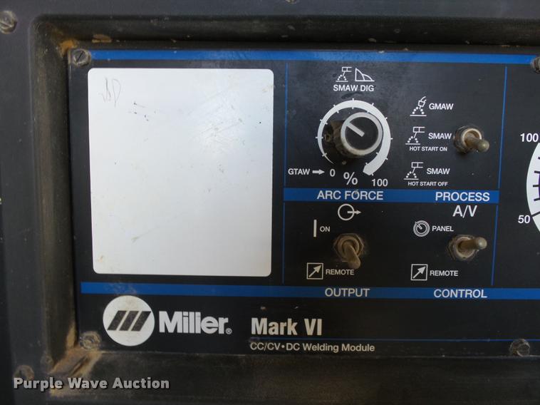 image for item DB4133 Miller Mark VI six-pack CC/CV-DC welder