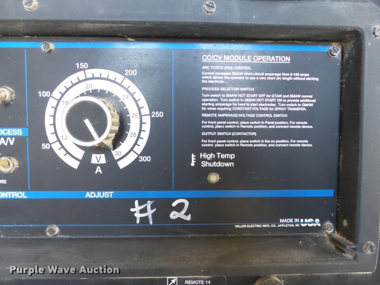 image for item DB4133 Miller Mark VI six-pack CC/CV-DC welder