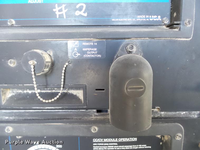 image for item DB4133 Miller Mark VI six-pack CC/CV-DC welder