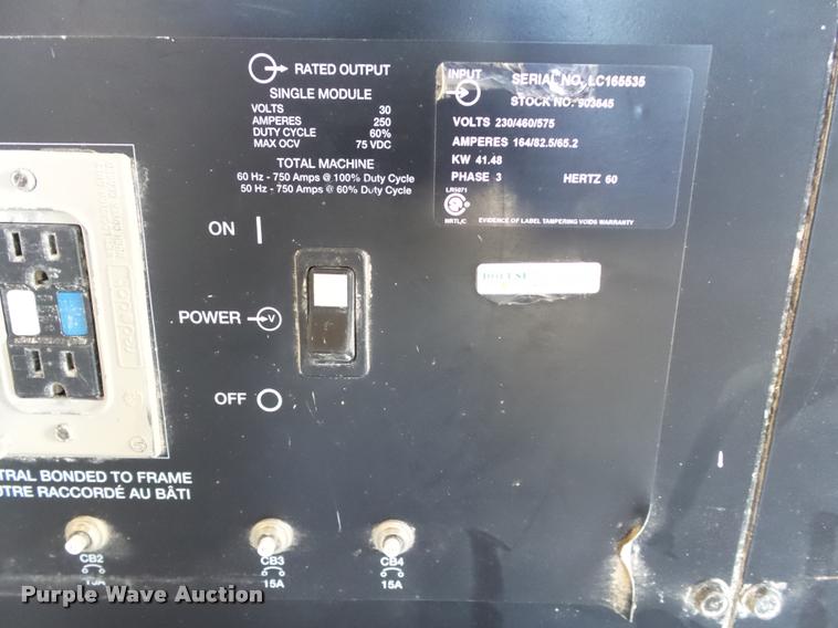 image for item DB4133 Miller Mark VI six-pack CC/CV-DC welder