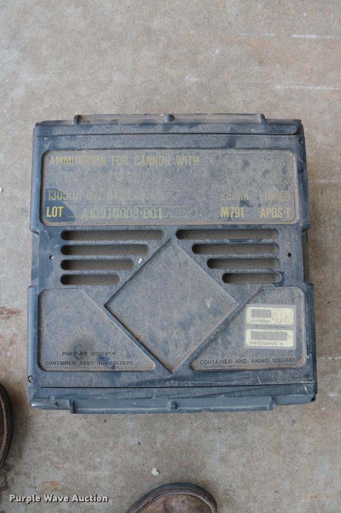 image for item DB4137 (30) Bradley M791 ammunition cases