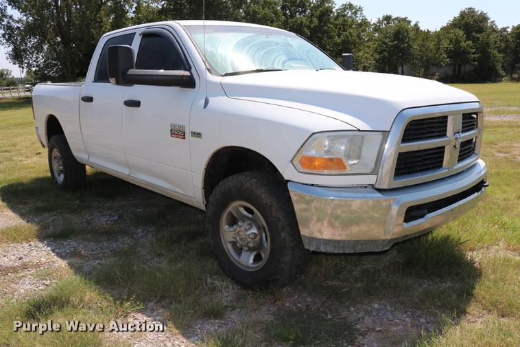 image for item DB4145 2010 Dodge Ram 2500 HD crew cab pickup truck