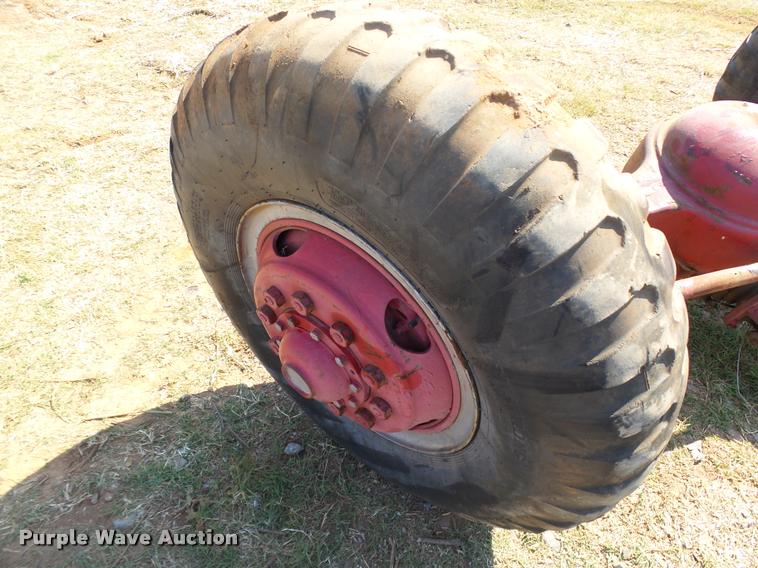 image for item DB4154 Rockwell Standard five ton axle/tire/wheel set