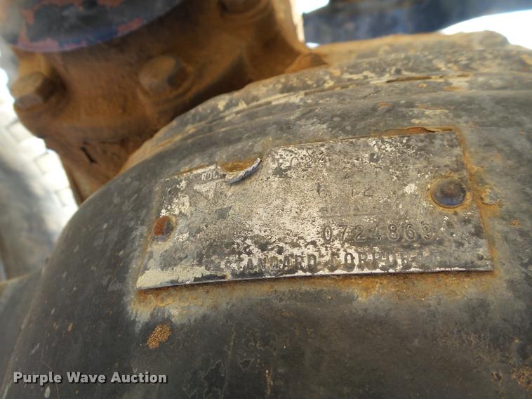 image for item DB4155 Rockwell Standard 2.5 ton axle/tire/wheel set