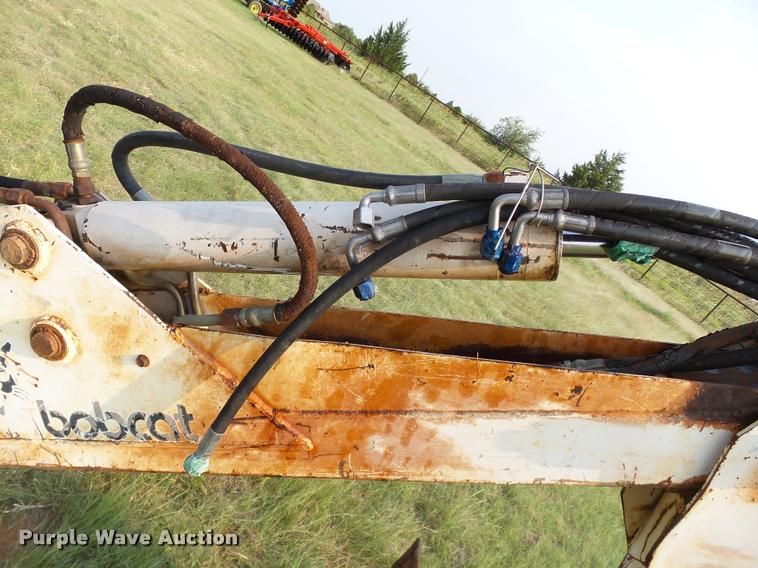 image for item DB4159 Melroe Bobcat 911 backhoe attachment