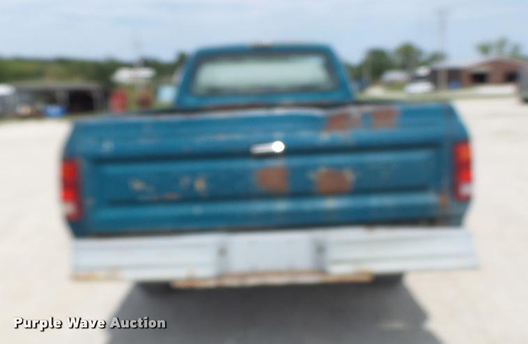 image for item DB5876 1989 Dodge W150 pickup truck