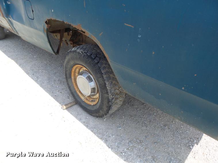 image for item DB5876 1989 Dodge W150 pickup truck