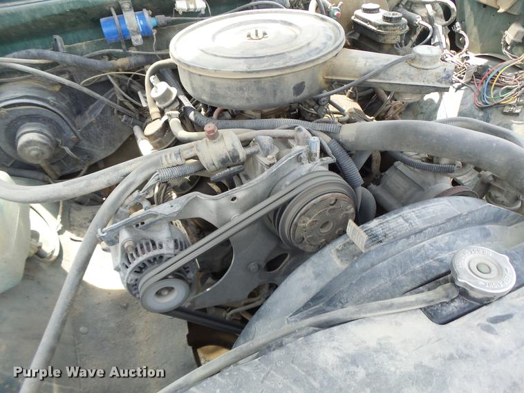 image for item DB5876 1989 Dodge W150 pickup truck