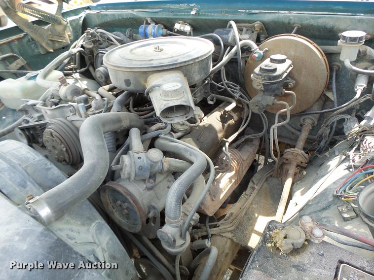 image for item DB5876 1989 Dodge W150 pickup truck