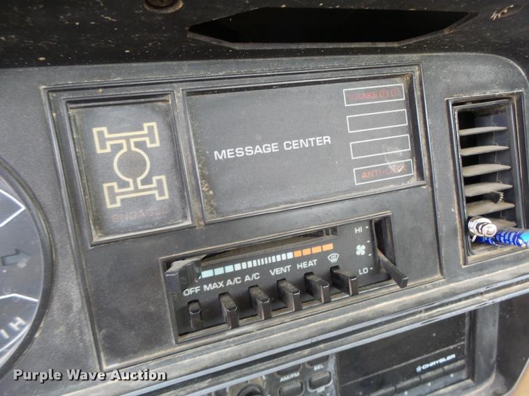 image for item DB5876 1989 Dodge W150 pickup truck