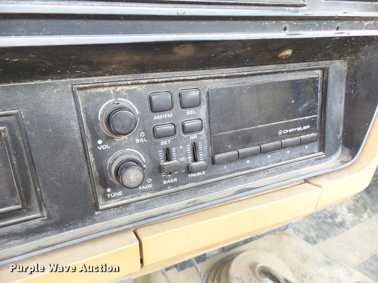 image for item DB5876 1989 Dodge W150 pickup truck