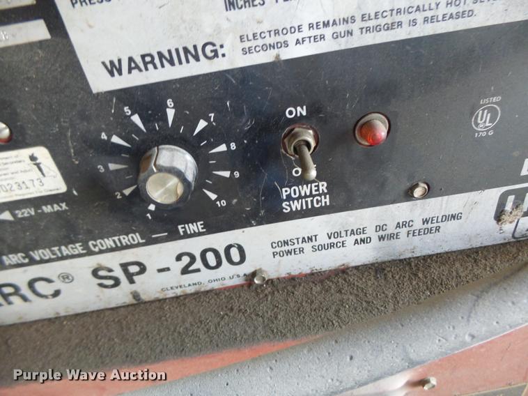 image for item DB5877 Lincoln Idealarc SP200 wire feed welder