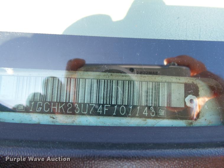 image for item DB7402 2004 Chevrolet Silverado 2500HD Crew Cab pickup truck