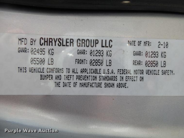 image for item DB7411 2010 Dodge Charger