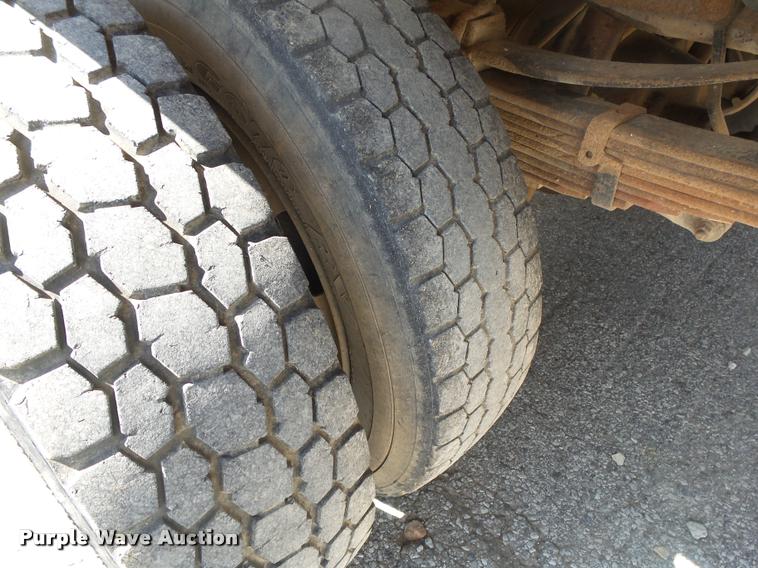 image for item DB7414 2003 Ford F550 Crew Cab flatbed truck