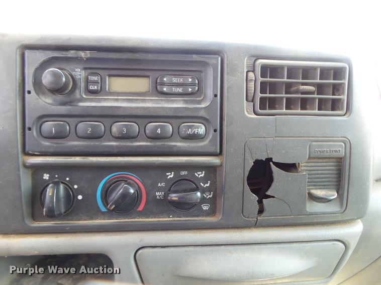 image for item DB7414 2003 Ford F550 Crew Cab flatbed truck