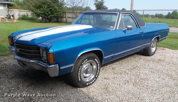 image for item DB7422 1972 Chevrolet El Camino SS
