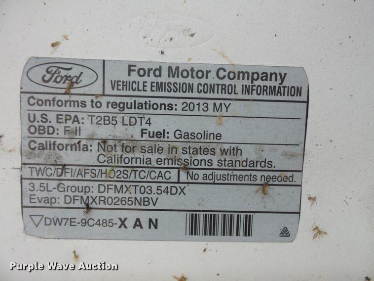 image for item DB8178 2012 Ford F150 Lariat SuperCab pickup truck