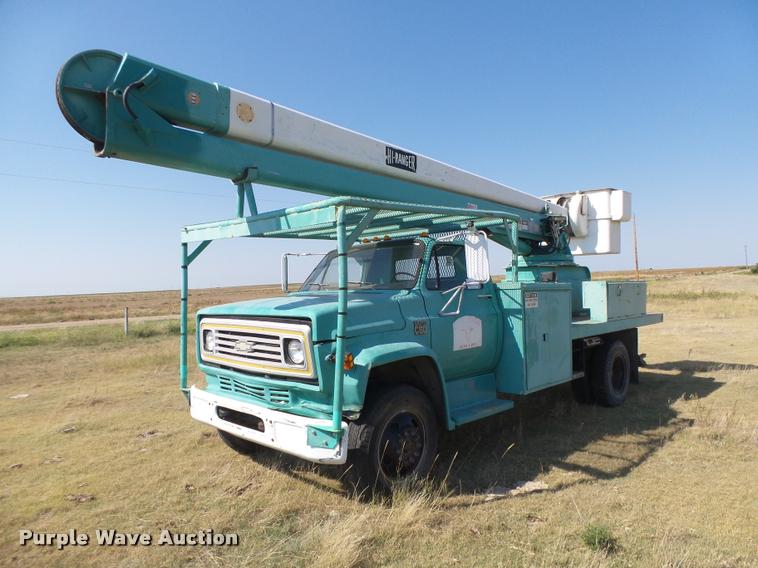 image for item DC3923 1976 Chevrolet C60 bucket truck