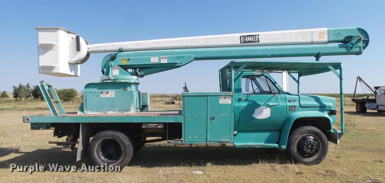 image for item DC3923 1976 Chevrolet C60 bucket truck
