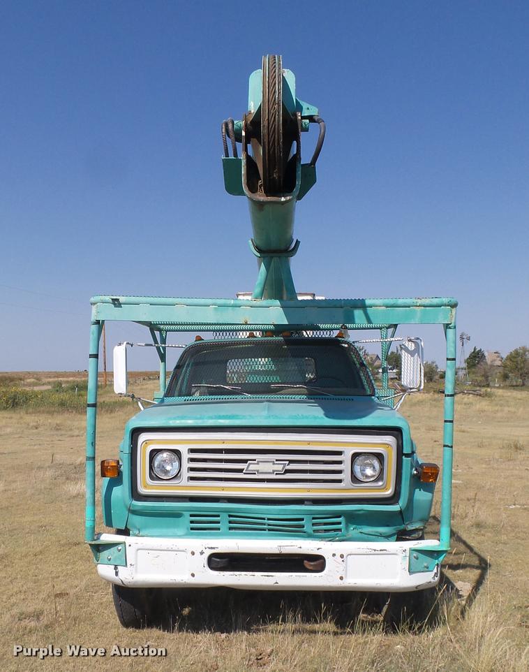 image for item DC3923 1976 Chevrolet C60 bucket truck