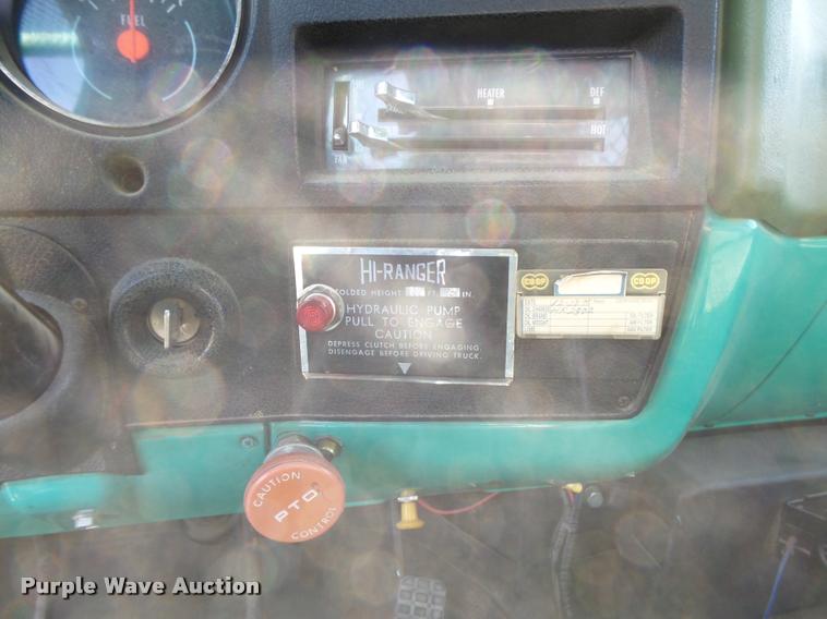 image for item DC3923 1976 Chevrolet C60 bucket truck