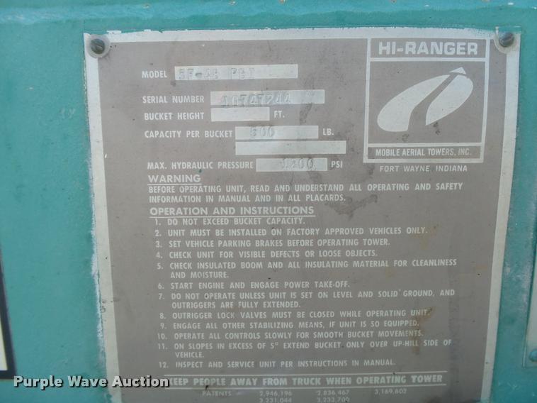 image for item DC3923 1976 Chevrolet C60 bucket truck