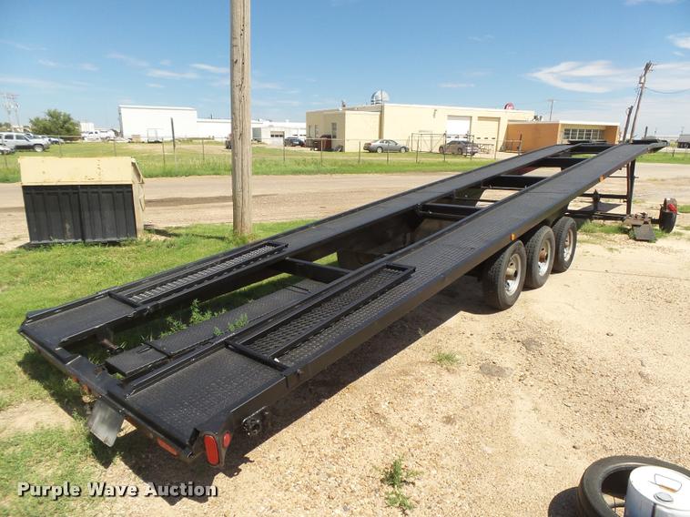 1997 UHaul car carrier trailer in Liberal, KS Item DC3928 sold