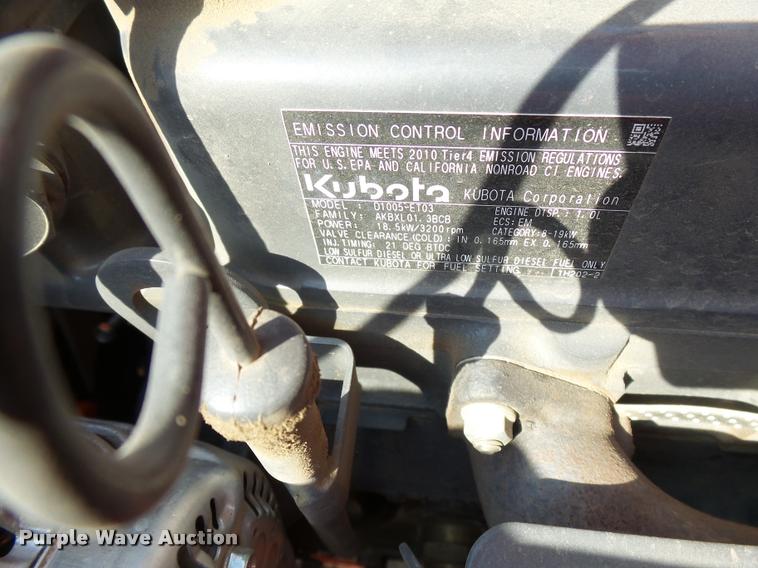 image for item DC6431 Kubota BX2660TV60 tractor